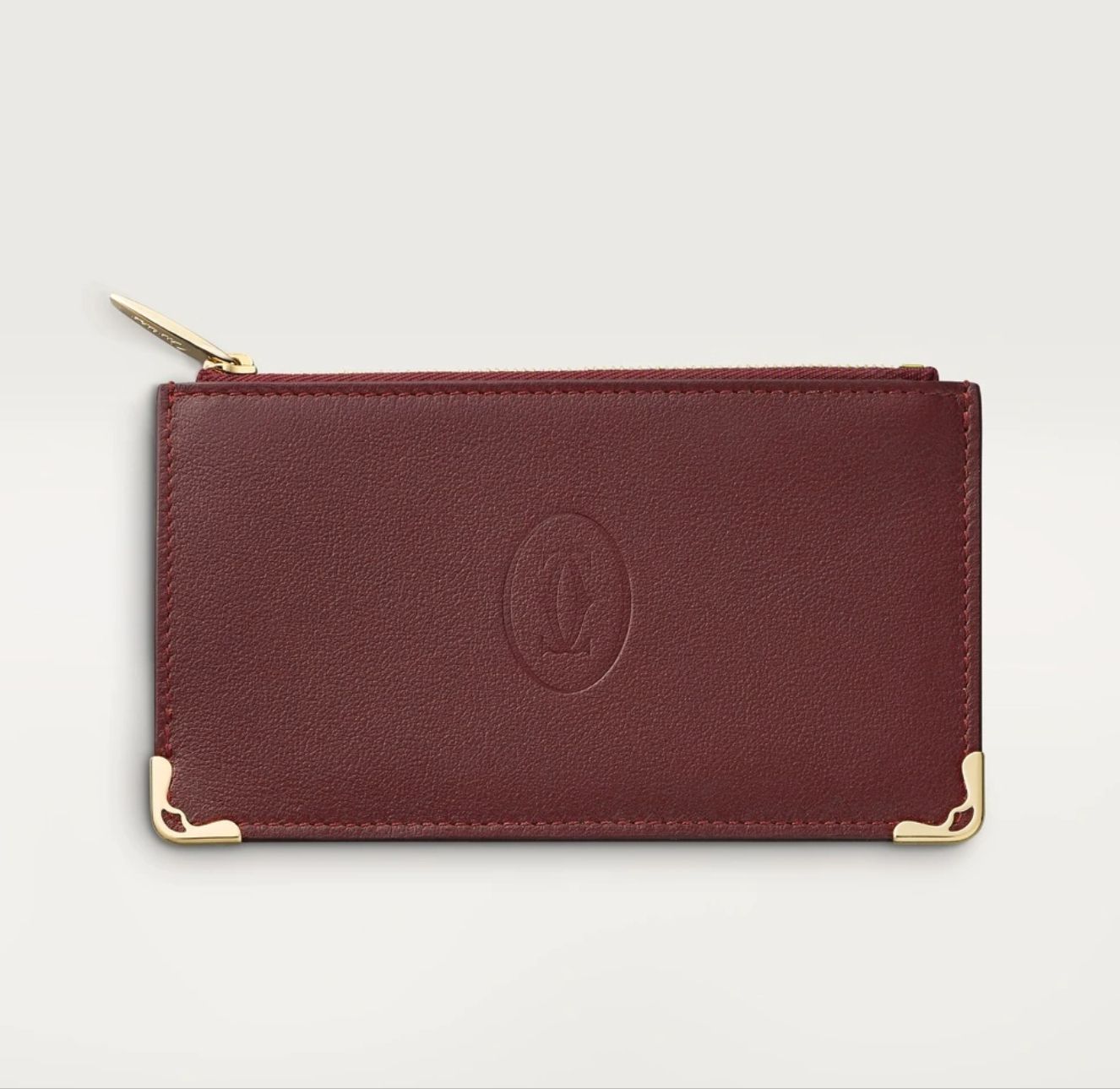 イニシャルOK☆Cartier カードホルダー マスト ドゥ カルティエ ...