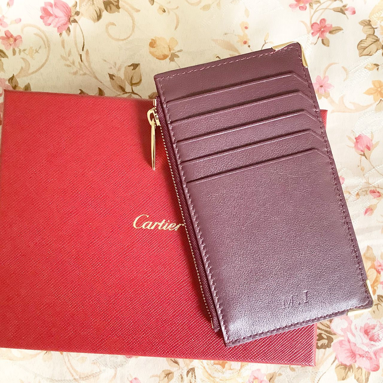 イニシャルOK☆Cartier カードホルダー マスト ドゥ カルティエ ...