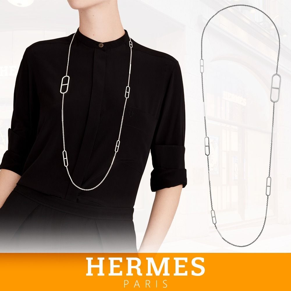 人気【HERMES/エルメス】ロングネックレス◇Ever Chaine d'Ancre 人気【HERMES/エルメス】ロングネックレス◇Ever Chaine d'Ancre