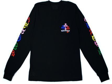 Chrome Hearts Multi Color Cross Cemetery L/S T-shirt ロンT