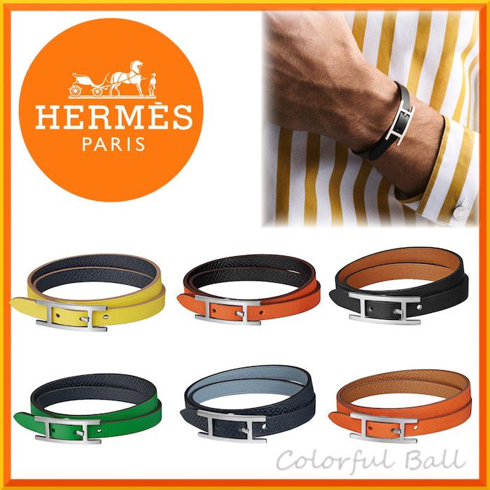 直営店】HERMES Behapi/ビーアピ リバーシブルブレスレット (HERMES ...