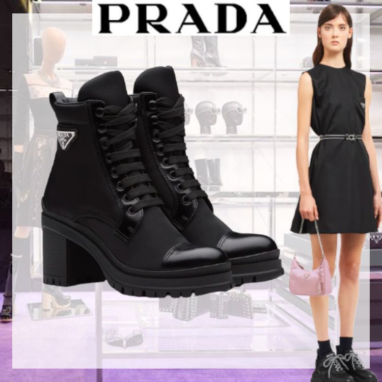 PRADA プラダショートブーツ | www.fleettracktz.com