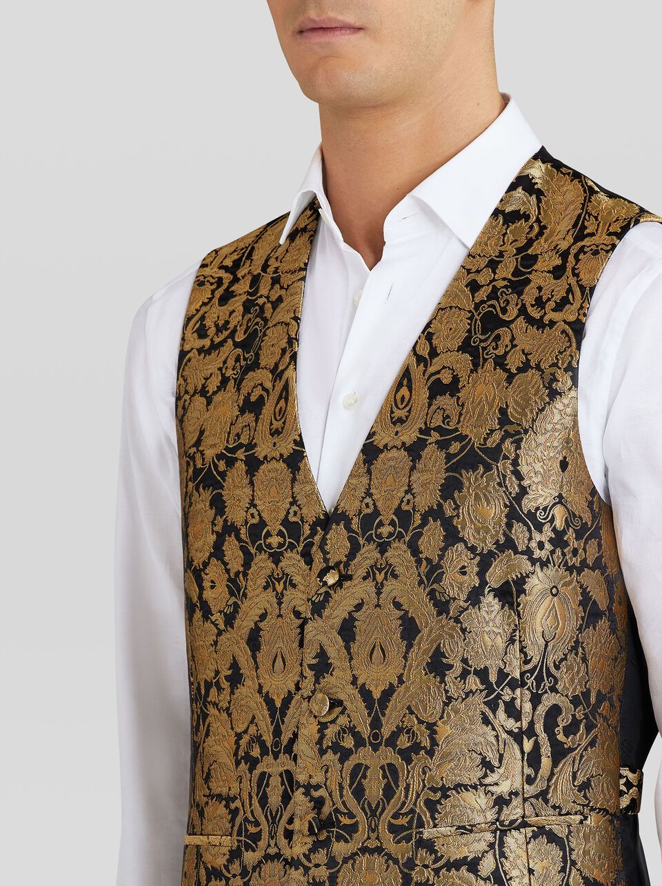 ETRO】ジャカード テーラード ベスト - bpconstructores.com