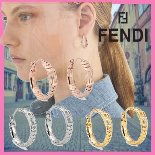 FENDI フェンディ バゲットピアス スモール (FENDI/ピアス FENDI フェンディ バゲットピアス スモール (FENDI/ピアス