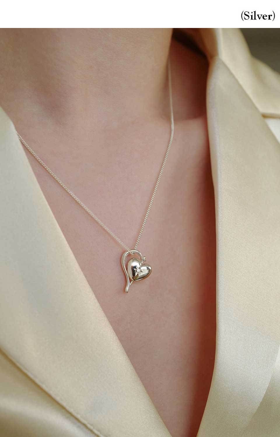 ◇FIORE◇ Spin Balloon Heart Necklace BTS ジミン JIMIN 着用 (Fiore ◇FIORE◇ Spin Balloon Heart Necklace BTS ジミン JIMIN 着用 (Fiore