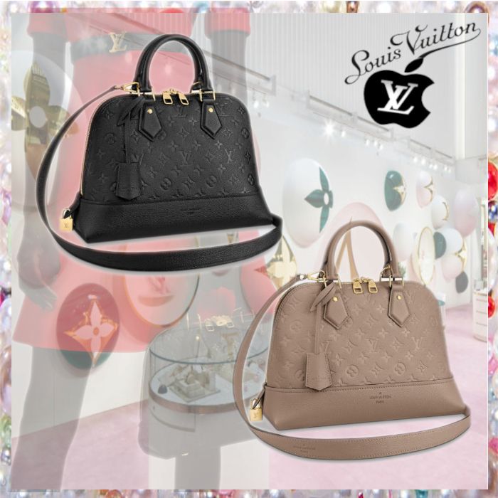 ☆2色☆Louis Vuitton ハンドバッグ ネオアルマ PM 黒/ベージュ (Louis タイムセール 【新品・限定カラー】ルイヴィトン ハンドバッグ PM アルマ ネオ M44885 ハンドバッグ