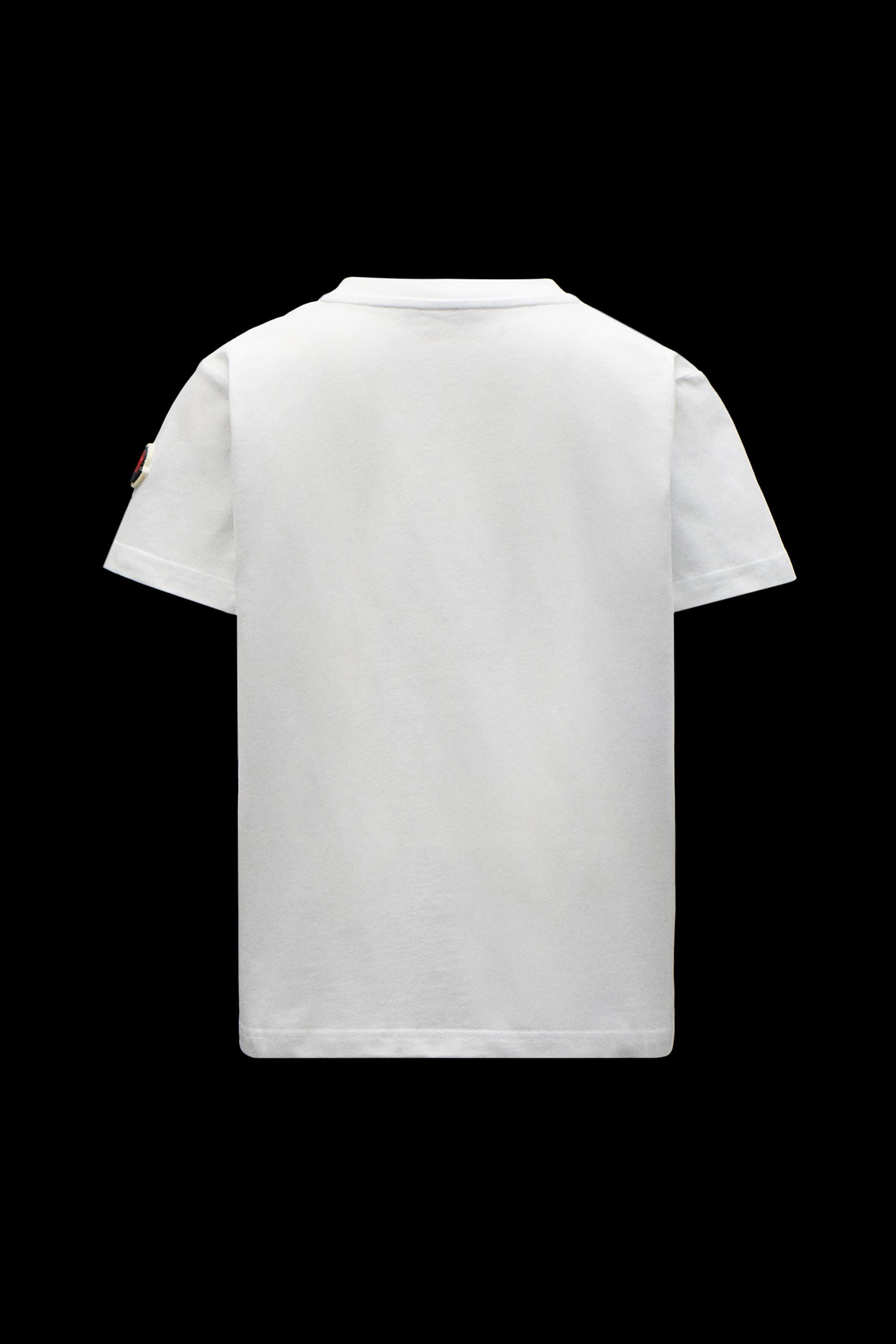 MONCLER (モンクレール)キッズ ロゴ肩ワッペンTシャツ各色 (MONCLER MONCLER (モンクレール)キッズ ロゴ肩ワッペンTシャツ各色 (MONCLER