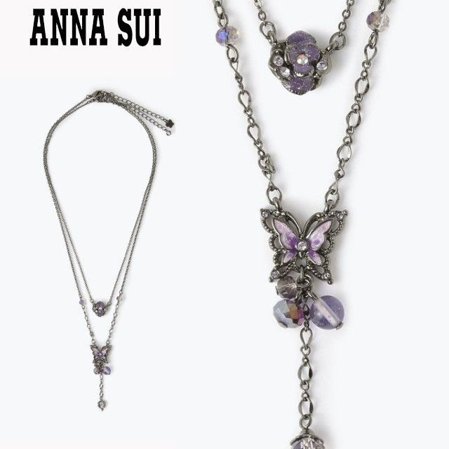 すぐ届く☆国内発送ANNASUI(アナスイ) ネックレス☆送料関税無料 (ANNA