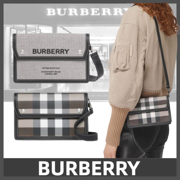 バーバリー【BURBERRY】キャンバス ショルダーバッグ (Burberry バーバリー【BURBERRY】キャンバス ショルダーバッグ (Burberry