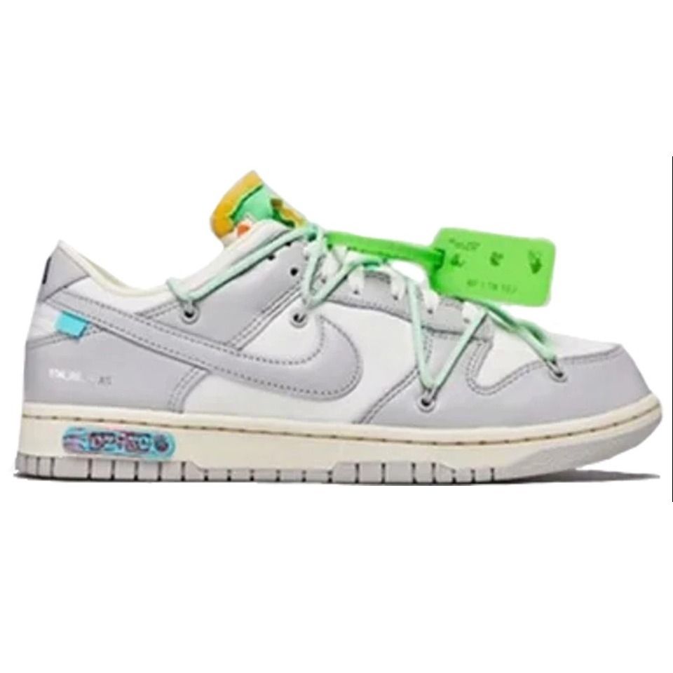 OFF-WHITE NIKE DUNK LOW 7 OF 50 オフホワイト ナイキ ダンク (Nike 【逸品】 NIKE × 27cm オフホワイトダンク LOW DUNK OFF-WHITE スニーカー