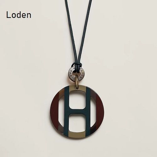 HERMES☆H エキップ☆H Equipe バッファローホーン ペンダント (HERMES HERMES☆H エキップ☆H Equipe バッファローホーン ペンダント (HERMES