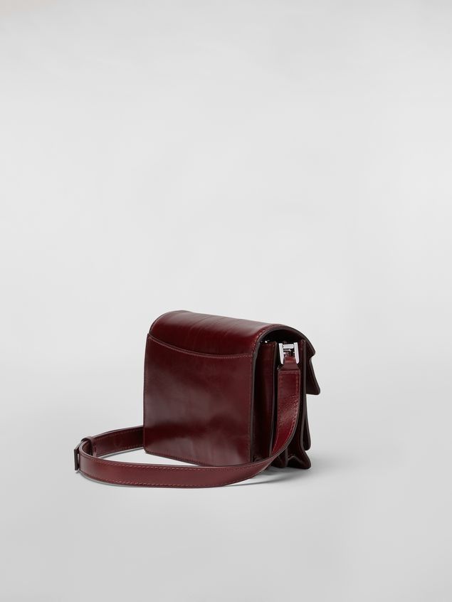 ◇MARNI◇パテントカーフスキンのTRUNKSOFTミニショルダーバッグ ◇MARNI◇パテントカーフスキンのTRUNKSOFTミニショルダーバッグ