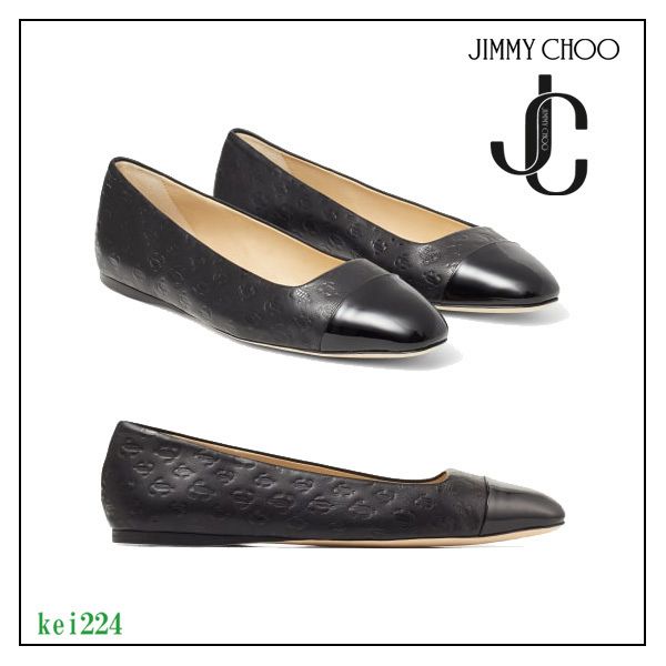 JIMMY CHOO☆WATSON FLAT レザー・フラットシューズ (Jimmy Choo JIMMY CHOO☆WATSON FLAT レザー・フラットシューズ (Jimmy Choo