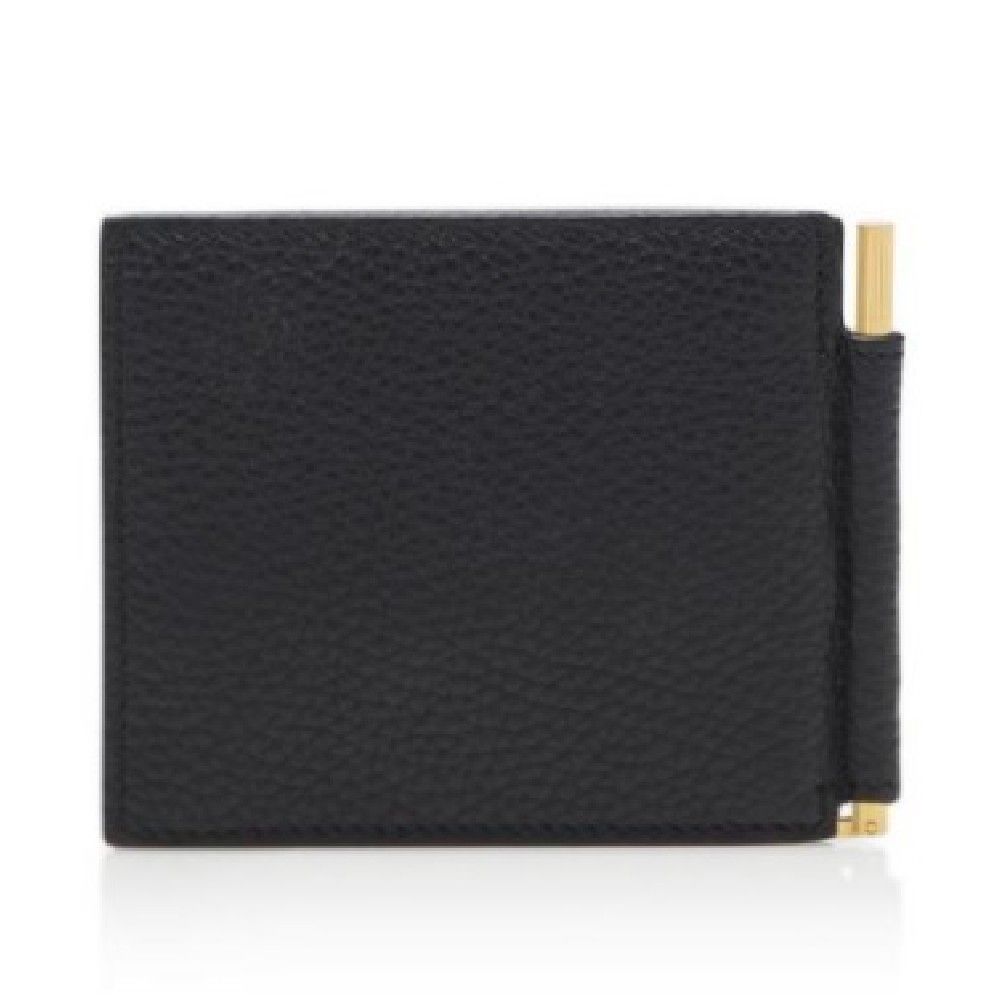 トム・フォード】グレインレザー マネークリップ ウォレット (TOM FORD