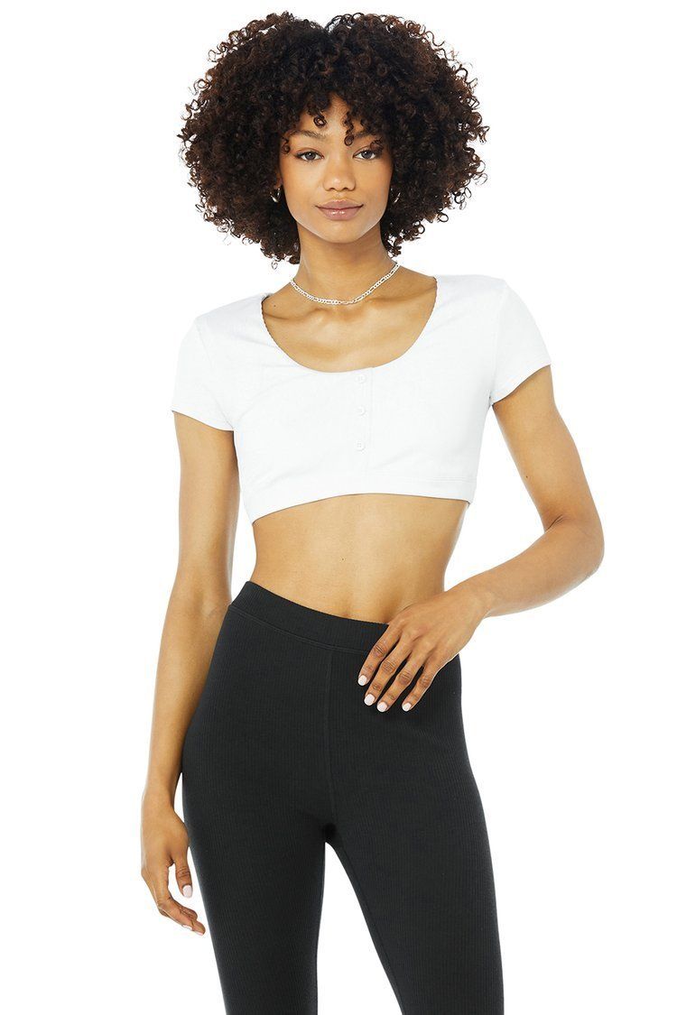 セレブ愛用!! 新作 ◇ALO Yoga◇ BLISSFUL HENLEY BRA TOP (ALO Yoga ...