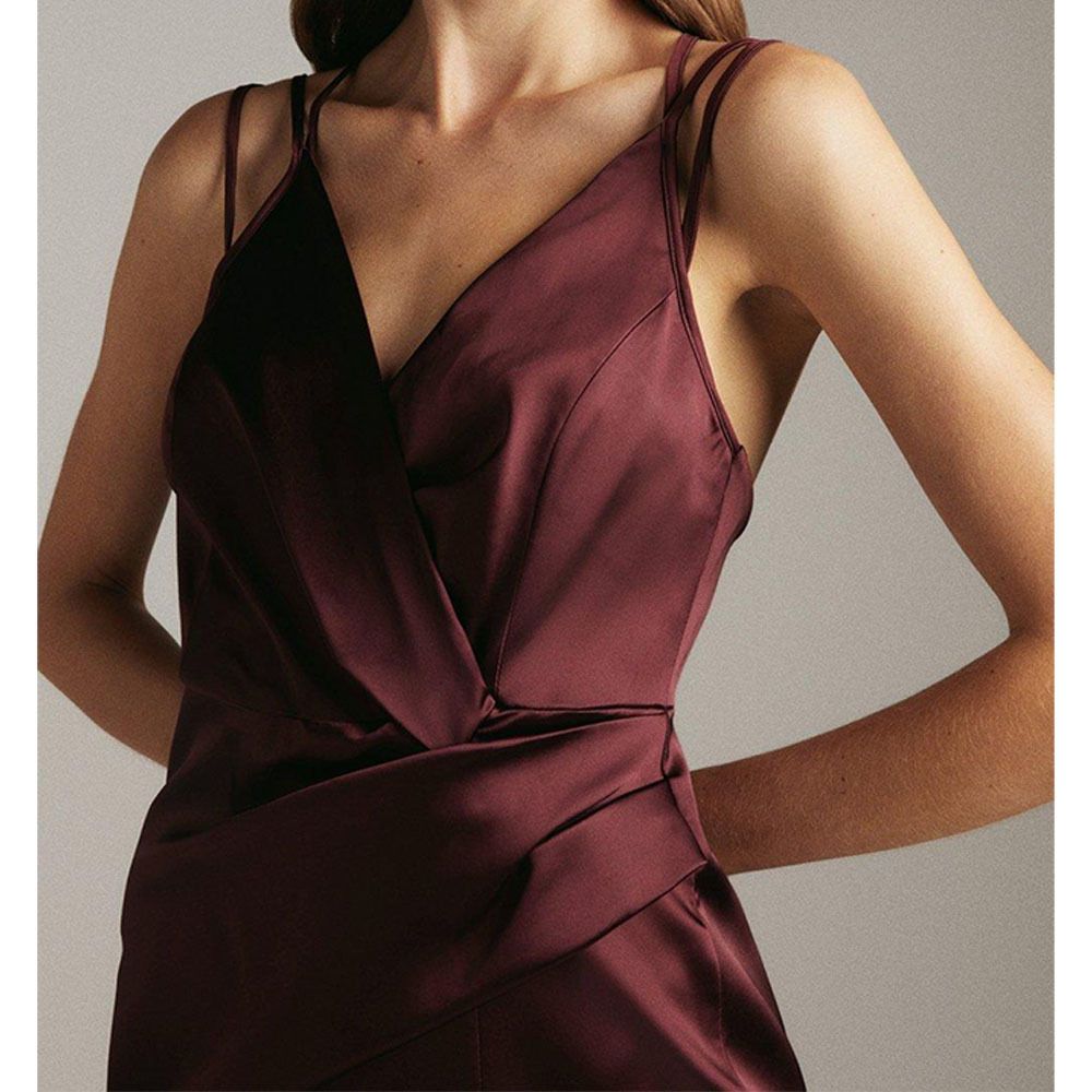 KAREN MILLEN】エレガント♪イタリア製サテン ワンピース (Karen ...