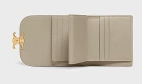 国内完売☆CELINE】スモール トリオンフ ウォレット クレイ (CELINE 国内完売☆CELINE】スモール トリオンフ ウォレット クレイ (CELINE