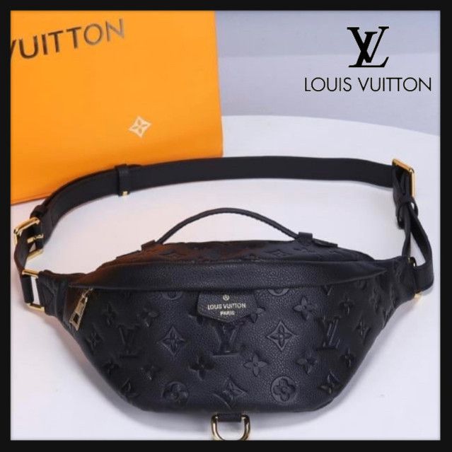 人気】ルイヴィトン☆バムバッグ モノグラム・アンプラント 黒 (Louis 正規品取扱通販 【人気】ルイ・ヴィトン バムバック モノグラム ショルダーバッグ