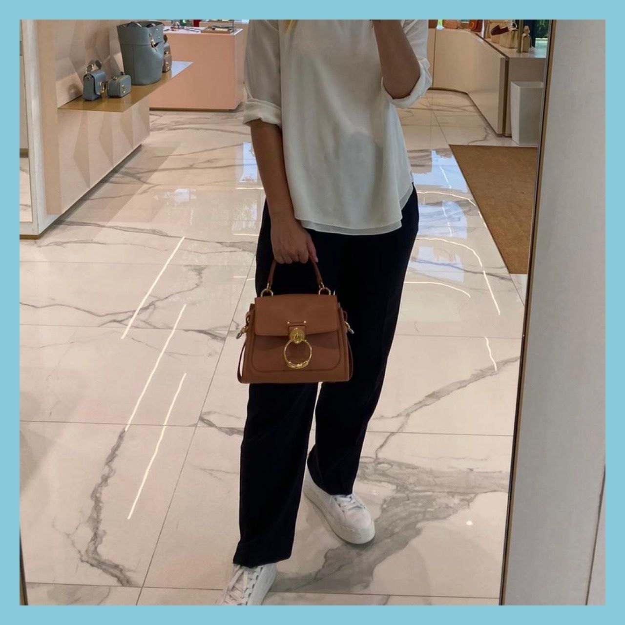 送料/関税込】Chloe Tess ミニデイバッグ カーフスキン (Chloe ...
