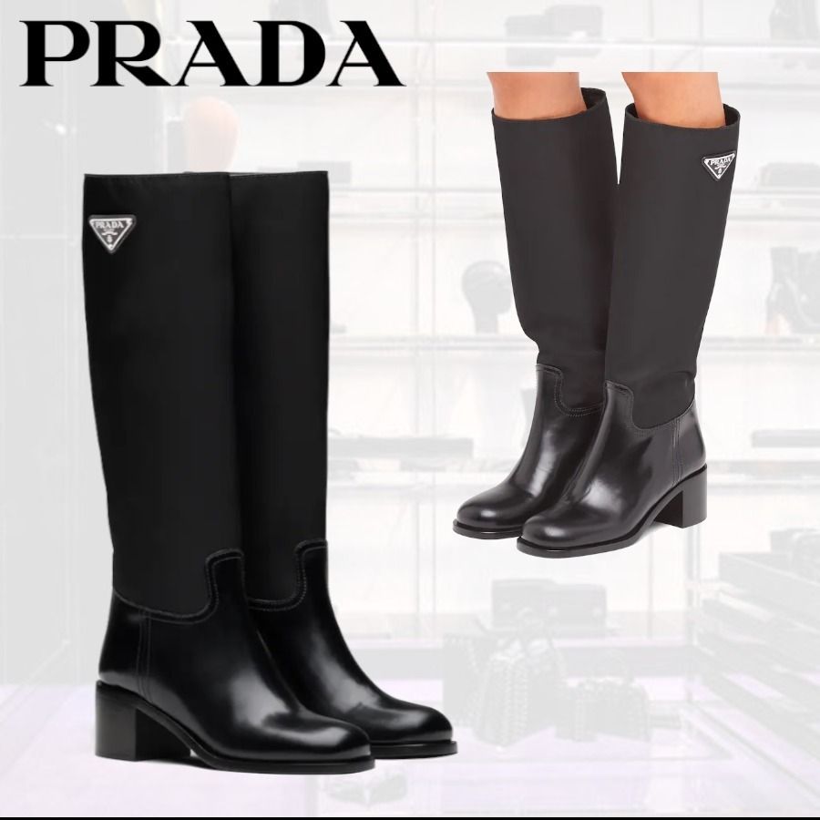 高品質の人気 ロングブーツ プラダ 新品 - ブーツ - www.indiashopps.com