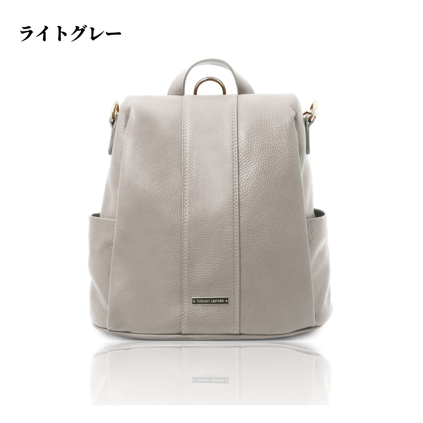 ショルダーバッグになるリュック★イタリア製★TUSCANY LEATHER ショルダーバッグになるリュック☆イタリア製☆TUSCANY LEATHER