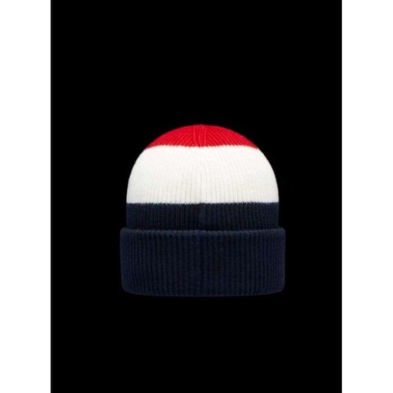 Moncler☆2021AW☆トリコロール柄ニット帽☆関税送料込 (MONCLER Moncler☆2021AW☆トリコロール柄ニット帽☆関税送料込 (MONCLER