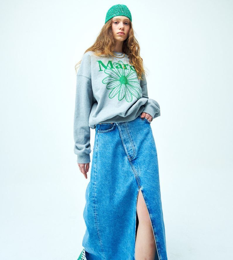 ☆MARDI MERCREDI☆ SWEATSHIRT THE FLOWER MARDI 8色 韓国発 (Mardi ☆MARDI MERCREDI☆ SWEATSHIRT THE FLOWER MARDI 8色 韓国発 (Mardi
