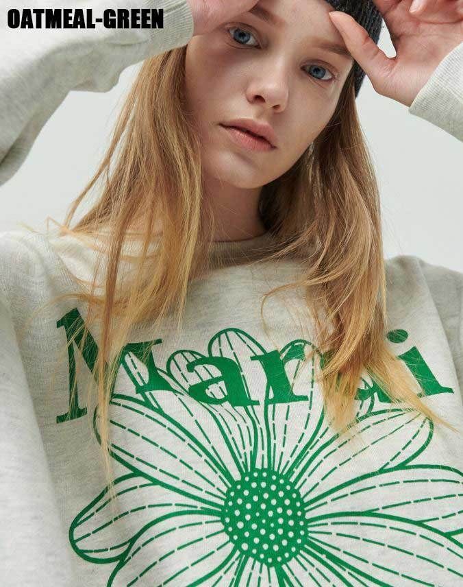 ☆MARDI MERCREDI☆ SWEATSHIRT THE FLOWER MARDI 8色 韓国発 (Mardi ☆MARDI MERCREDI☆ SWEATSHIRT THE FLOWER MARDI 8色 韓国発 (Mardi