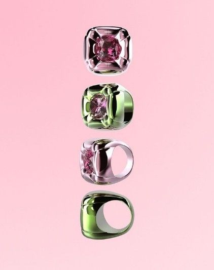 SWAROVSKI◆Dulcis cocktail ring◆輝く カクテルリング 2色 SWAROVSKI◇Dulcis cocktail ring◇輝く カクテルリング 2色