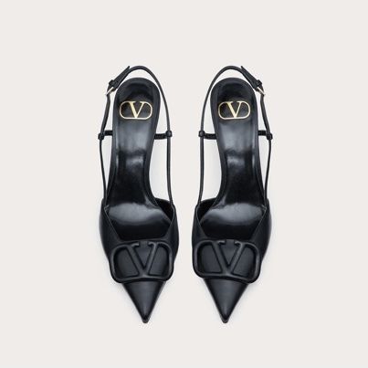 VALENTINO』Vロゴ シグネチャー カーフスキンパンプス 80 MM ...