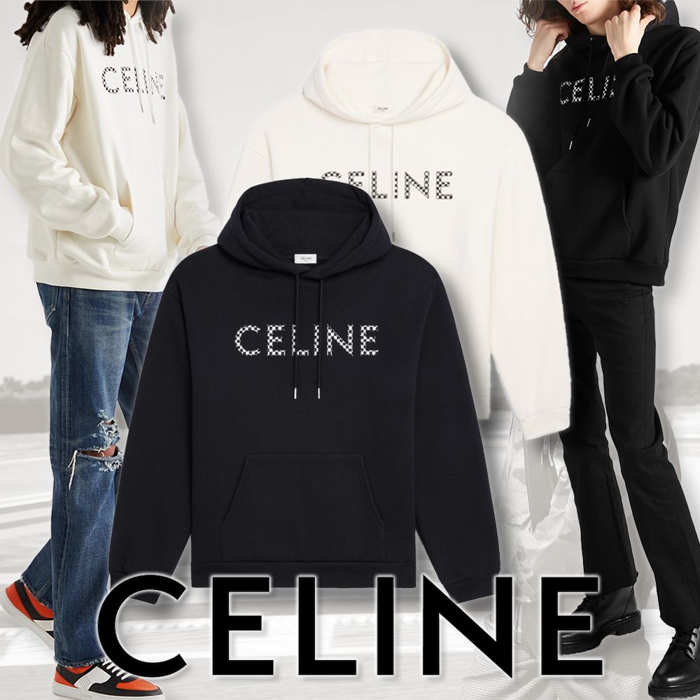 【訳あり】CELINE セリーヌ スタッズパーカー