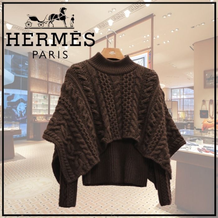 21AW】カシミアモヘア ニット◇エルメス◇ (HERMES/ニット・セーター 21AW】カシミアモヘア ニット◇エルメス◇ (HERMES/ニット・セーター