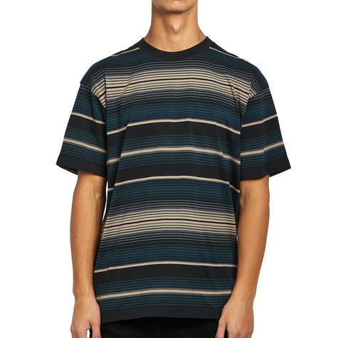 Carhart◇半袖 ロゴ ボーダー Tシャツ Frasier / 関送無料 (Carhartt/T ...