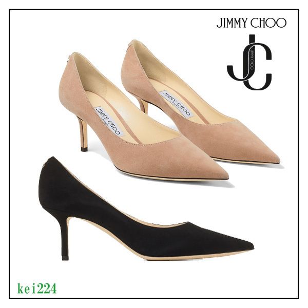 JIMMY CHOO ☆LOVE 65 スエード・ポインテッドトゥ パンプス (Jimmy ...