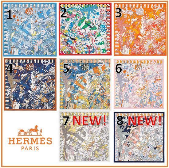 HERMES パリ本店◇21AW◇カレ70《エルメスの叙事詩》 (HERMES/スカーフ 販売人気商品 エルメス HERMES スカーフ PARIS. バンダナ/スカーフ