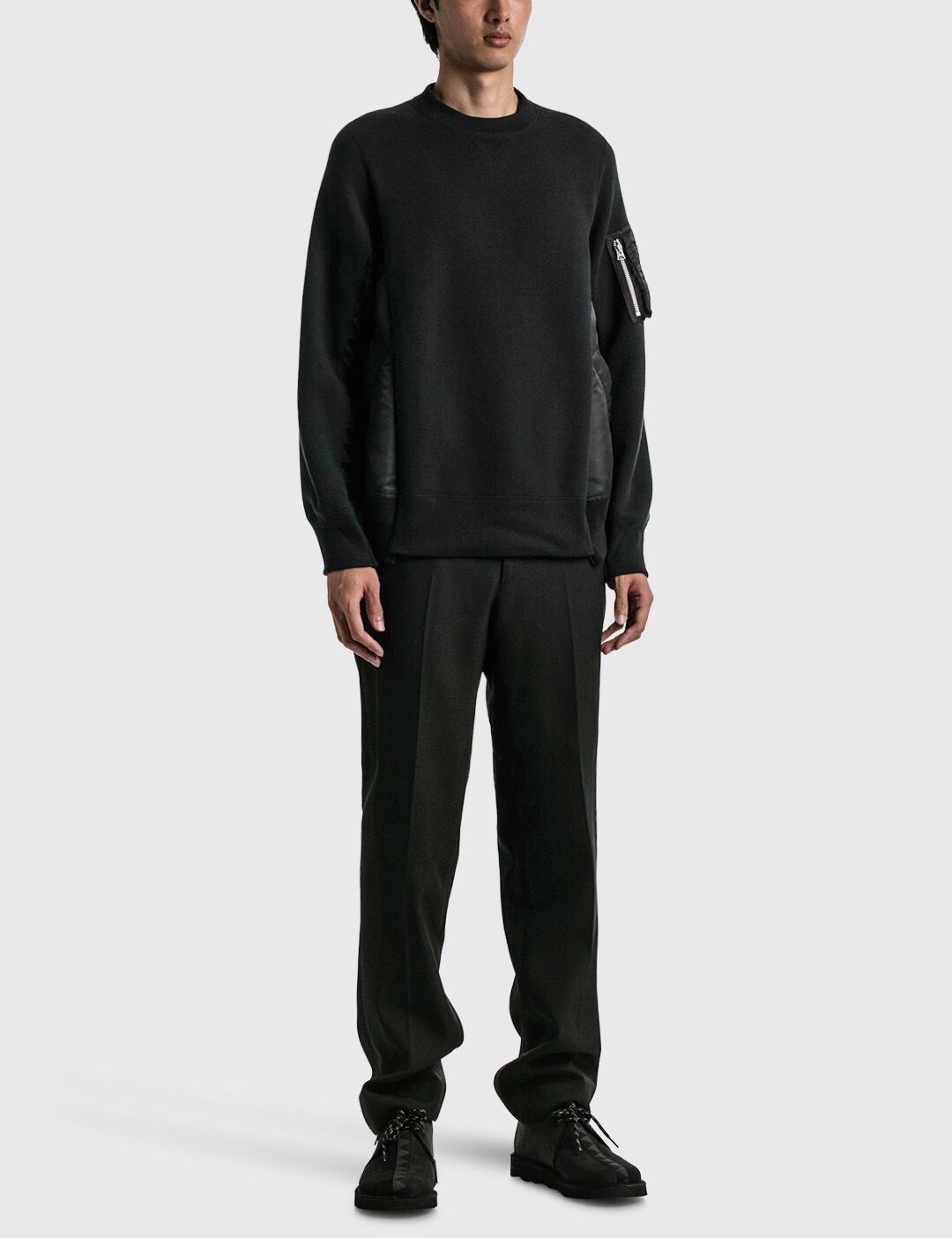 Sacai Sponge Sweat MA-1☆サカイ スポンジ スウェット (sacai ...