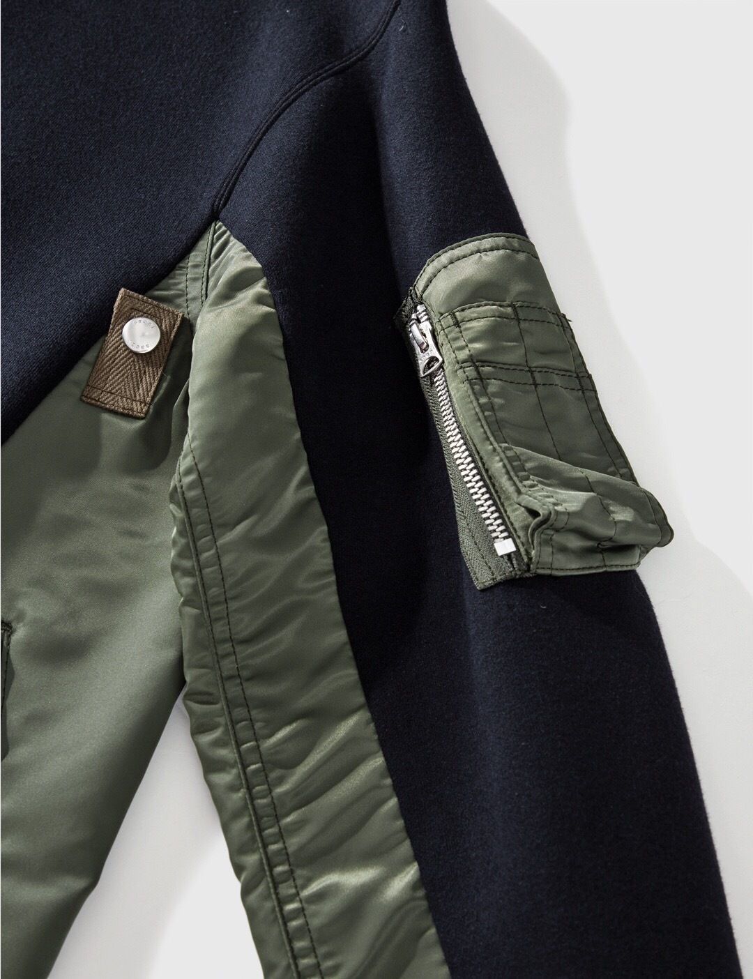 Sacai Sponge Sweat MA-1☆サカイ スポンジ スウェット (sacai ...