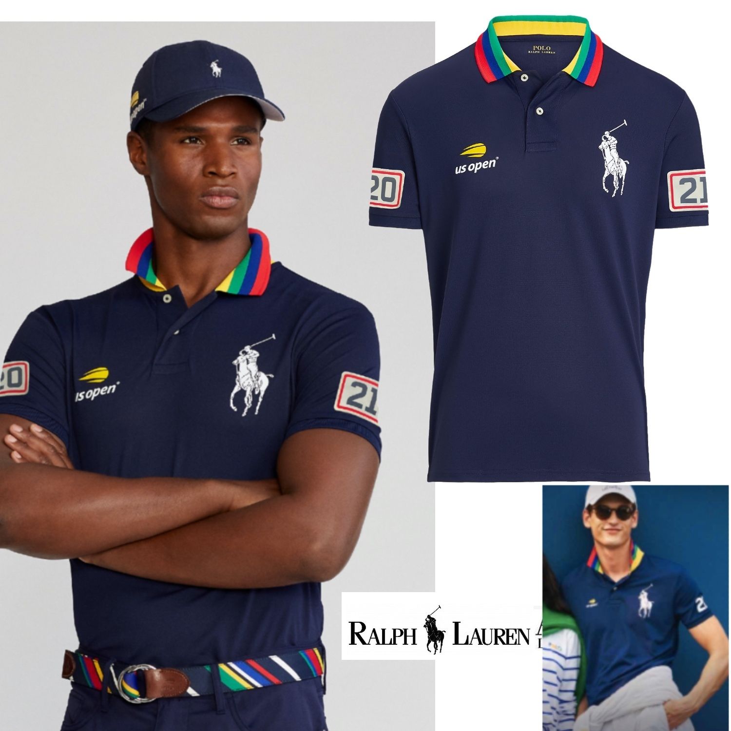 限定品！US OPEN POLOラルフローレン ラインズマンポロシャツ (Ralph ...