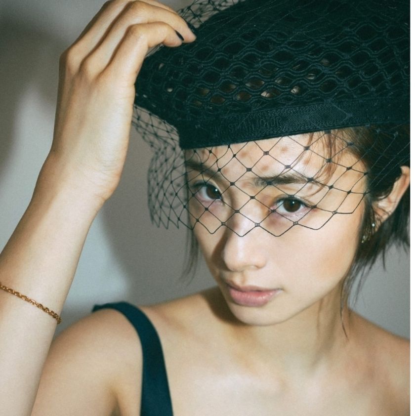 Dior*上戸彩さん着用 ディオールメッシュ クラシック ベレー帽 (Dior Dior*上戸彩さん着用 ディオールメッシュ クラシック ベレー帽 (Dior
