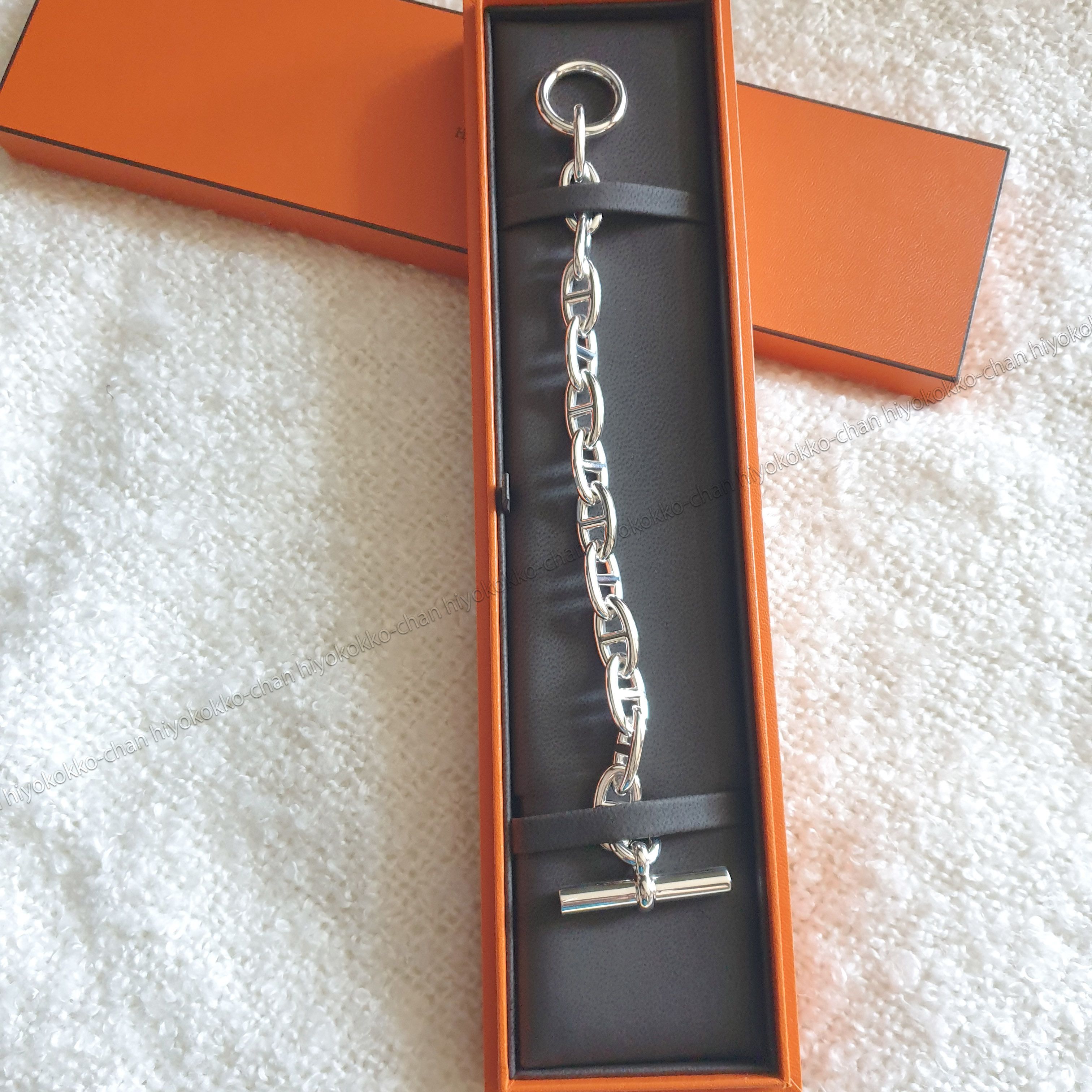 HERMES ブレスレット シェーヌダンクル GM Chaine d'Ancre