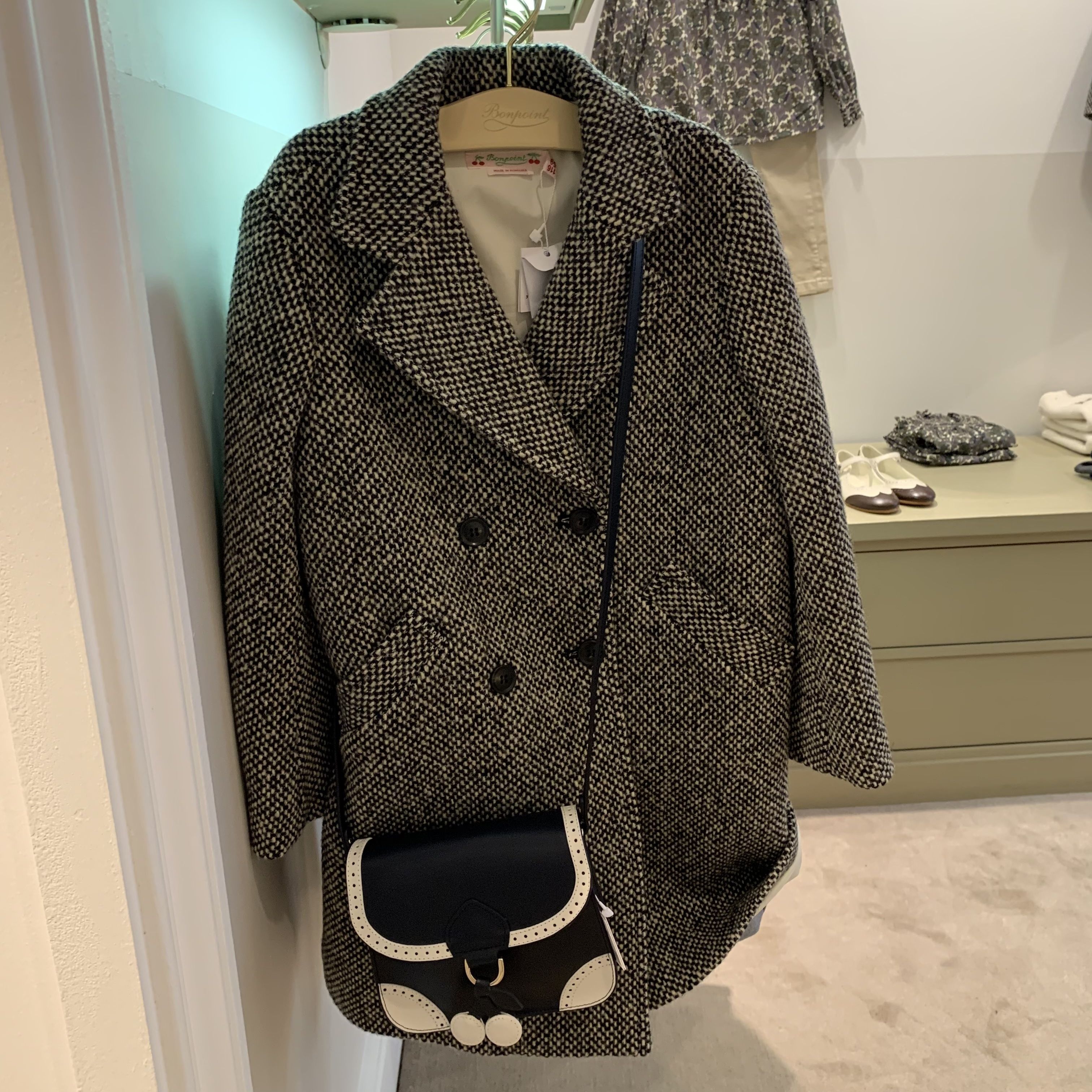 Bonpoint(ボンポワン)★AW21-22★チェリー付ショルダーバッグ Bonpoint(ボンポワン)★AW21-22★チェリー付ショルダーバッグ