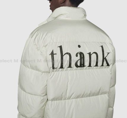 完売前に☆【GUCCI】think/thank パデッドジャケット ナイロン (GUCCI 完売前に☆【GUCCI】think/thank パデッドジャケット ナイロン (GUCCI