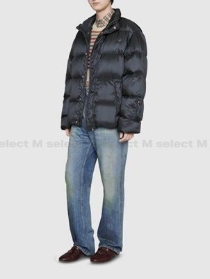 完売前に☆【GUCCI】think/thank パデッドジャケット ナイロン (GUCCI 完売前に☆【GUCCI】think/thank パデッドジャケット ナイロン (GUCCI