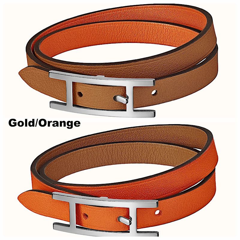 Hermes|Bracelet Behapi Double Tour リバーシブルブレスレット Hermes|Bracelet Behapi Double Tour リバーシブルブレスレット