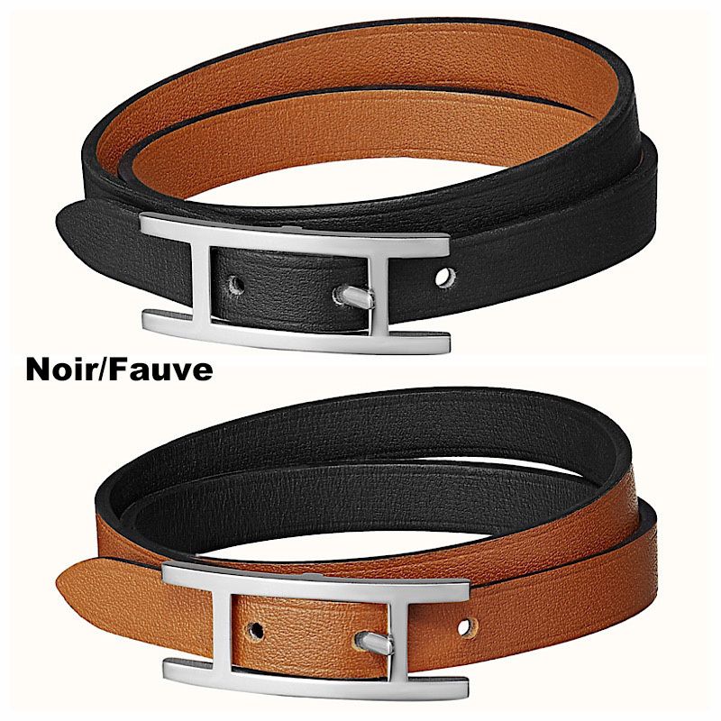 Hermes|Bracelet Behapi Double Tour リバーシブルブレスレット Hermes|Bracelet Behapi Double Tour リバーシブルブレスレット