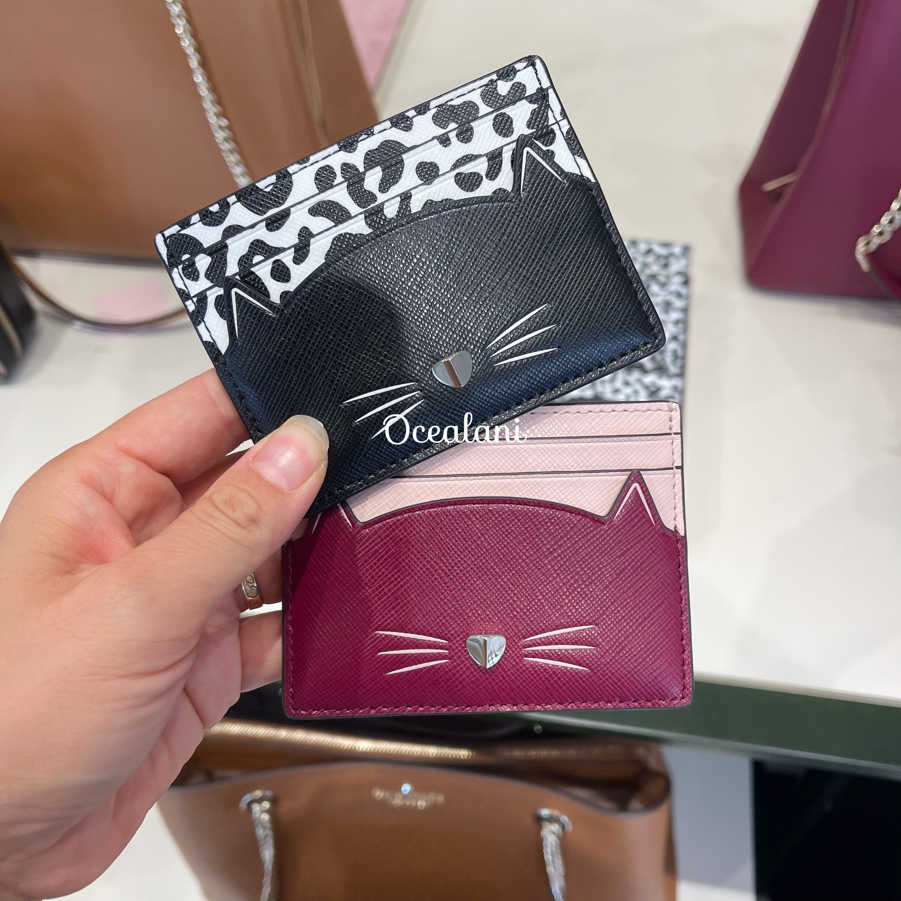 Kate Spade】ミャオ スモール スリム カード ホルダー (kate spade new