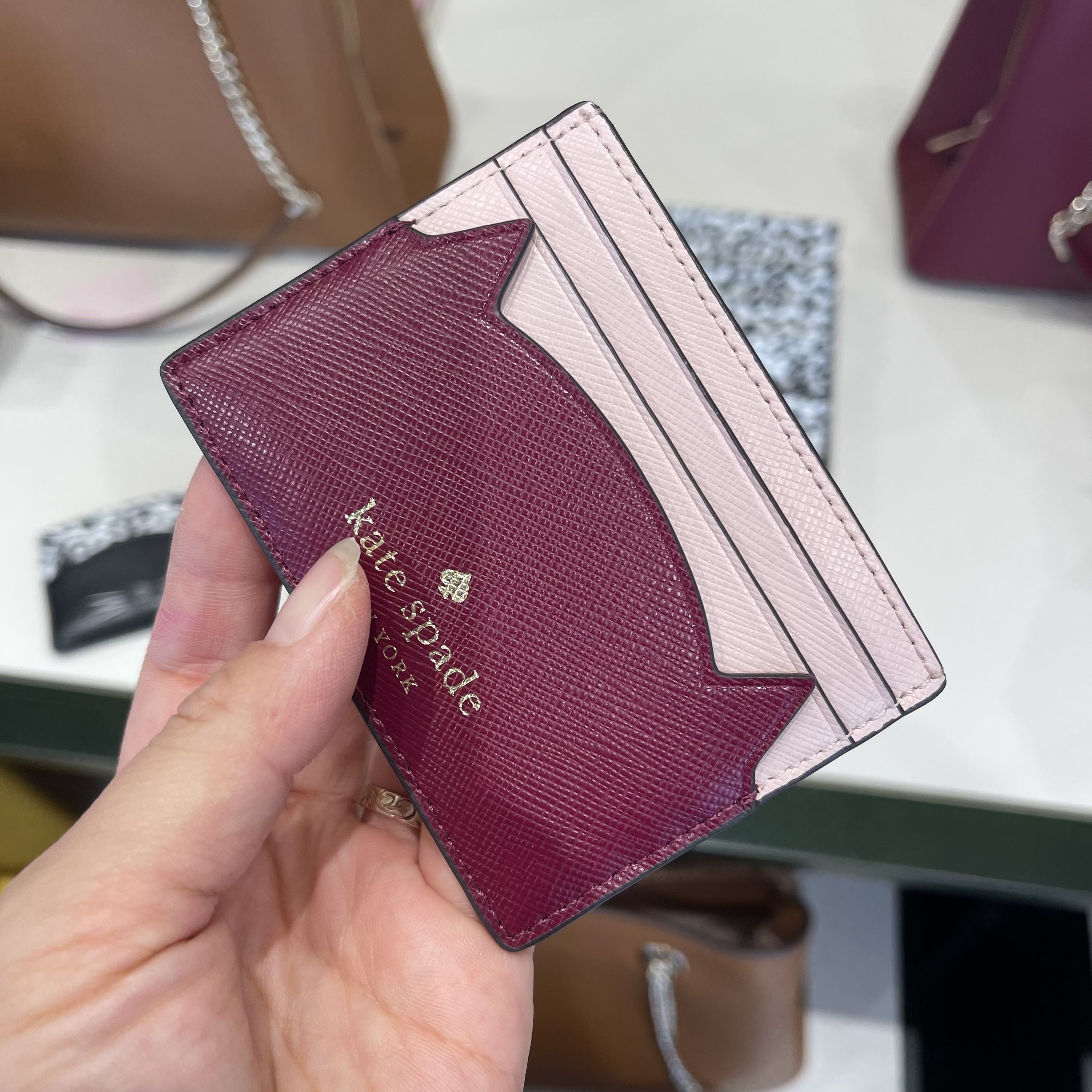 激安通販販売 ケイトスペード スリムカードホルダー ecousarecycling.com