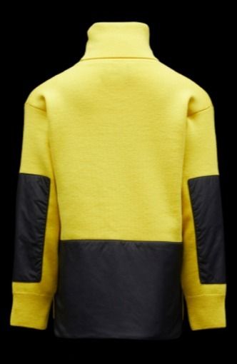大人OK★Moncler★2021AW★胸ロゴウールニットセーター★12/14A 大人OK★Moncler★2021AW★胸ロゴウールニットセーター★12/14A