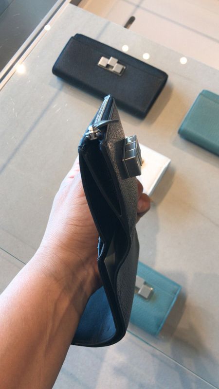 BOTTEGA VENETA ゴートレザー カーフレザー 三つ折り 財布 (BOTTEGA BOTTEGA VENETA ゴートレザー カーフレザー 三つ折り 財布 (BOTTEGA