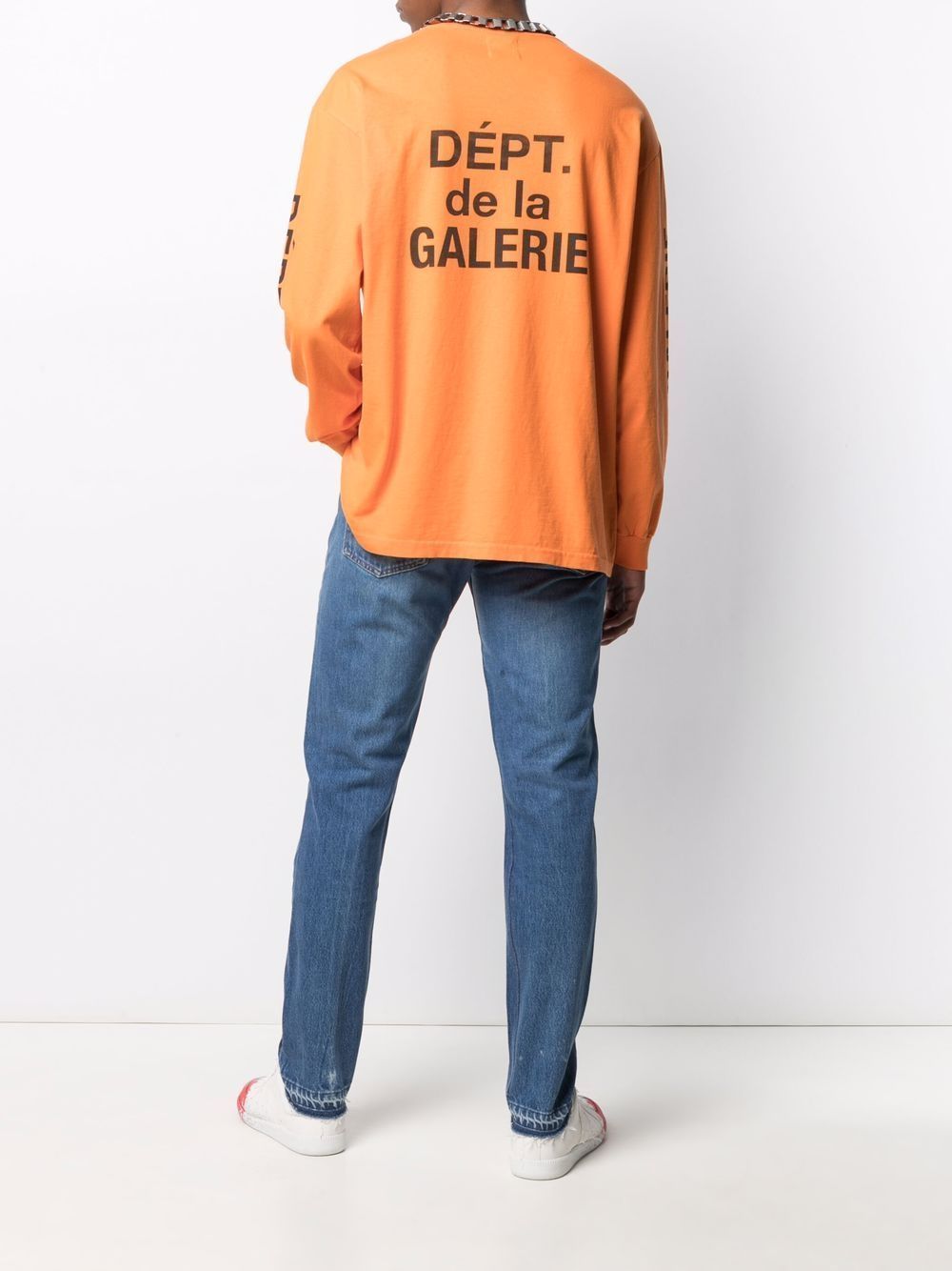 GALLERY DEPT. | FRENCH COLLECTOR L/S TEE ORANGE 長袖Tシャツ
